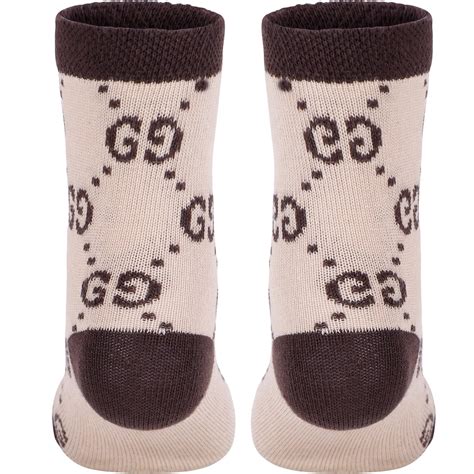 baby gucci socks brown|Gucci socks boys.